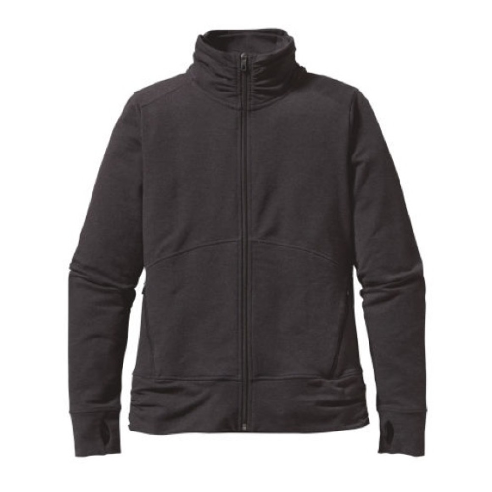 Patagonia Swell Belle Jacket Gray Ruched